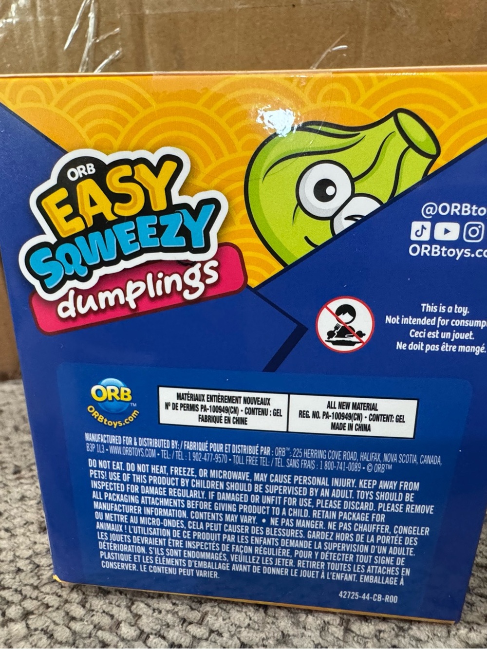 Orb Curiosities Easy Sqweezy Dumplings,
New - Picture 2 of 4
